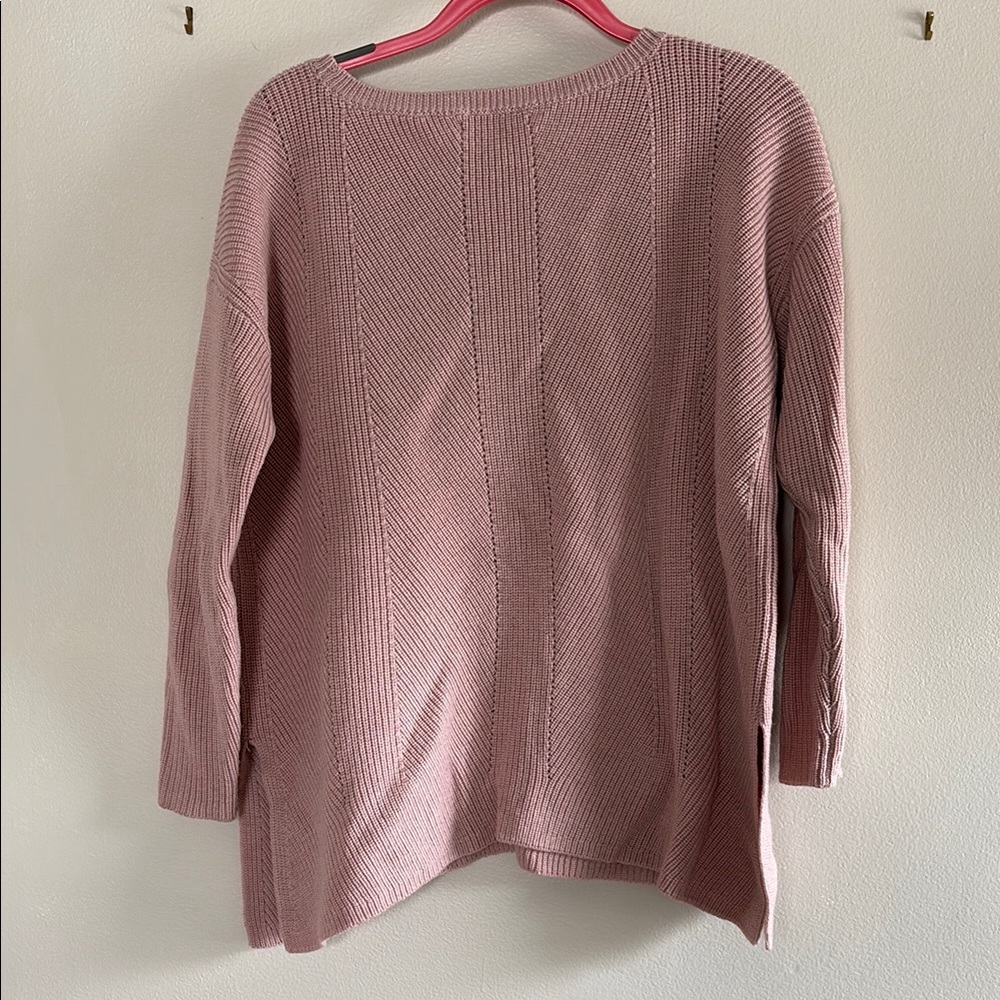 Eileen Fisher Women's Pink Sweater - Picture 3 of 4